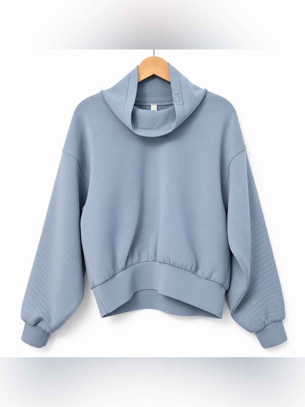 Lululemon Full Flourish Pullover Chambray Luxtreme Spacer Size 8